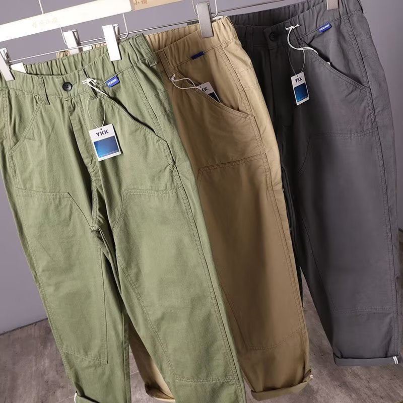 Herren Bequeme Freizeit-Cargo-Hose – Bravaro
