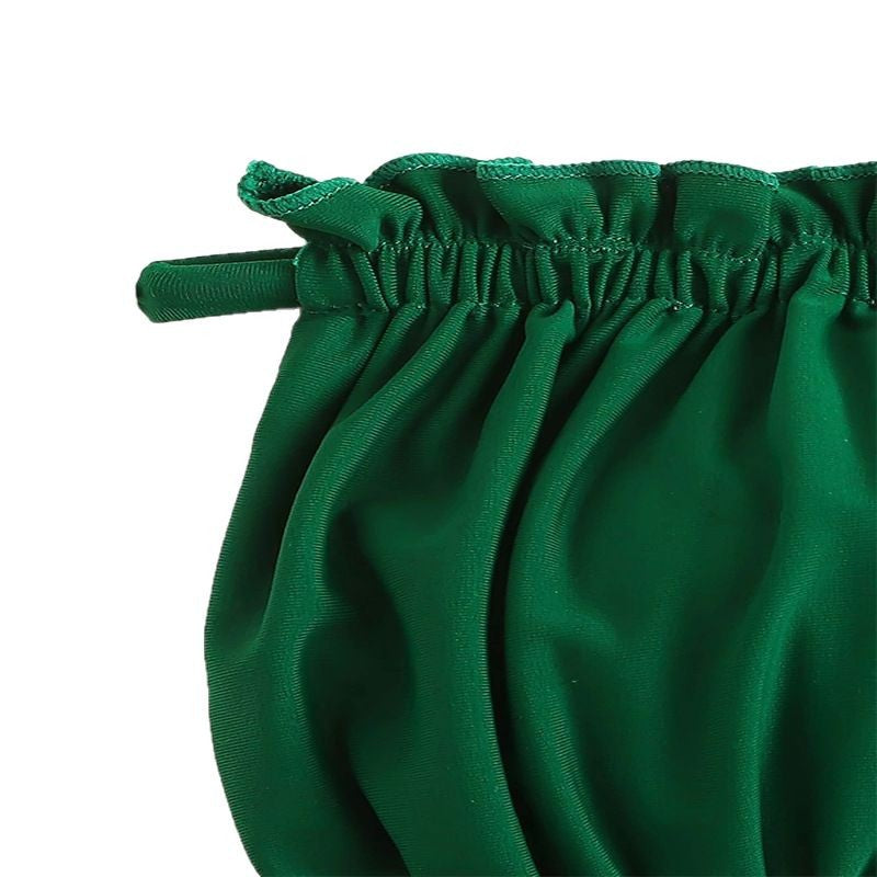 Damen Bandeau-Bikini mit gerafftem Design und Seitenschnürung Echo Archiv