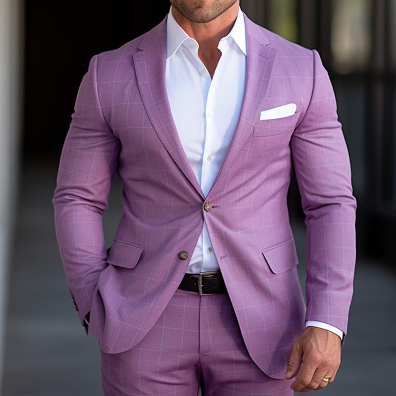 Stilvoller Herrenblazer mit eleganten Details von Echoarchiv