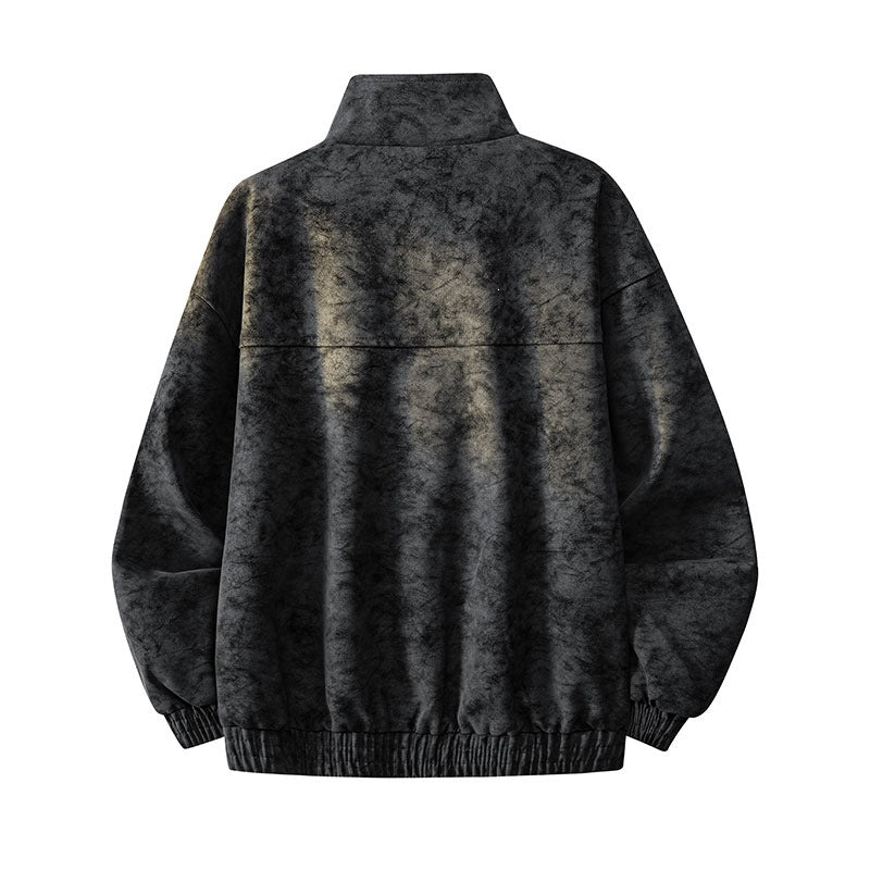 Herren Lässige Outdoor-Jacke mit hohen Kragen und praktischen Taschen Echo Archiv