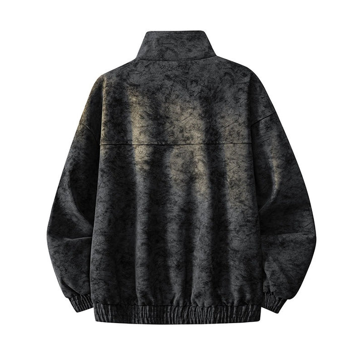 Herren Lässige Outdoor-Jacke mit hohen Kragen und praktischen Taschen Echo Archiv