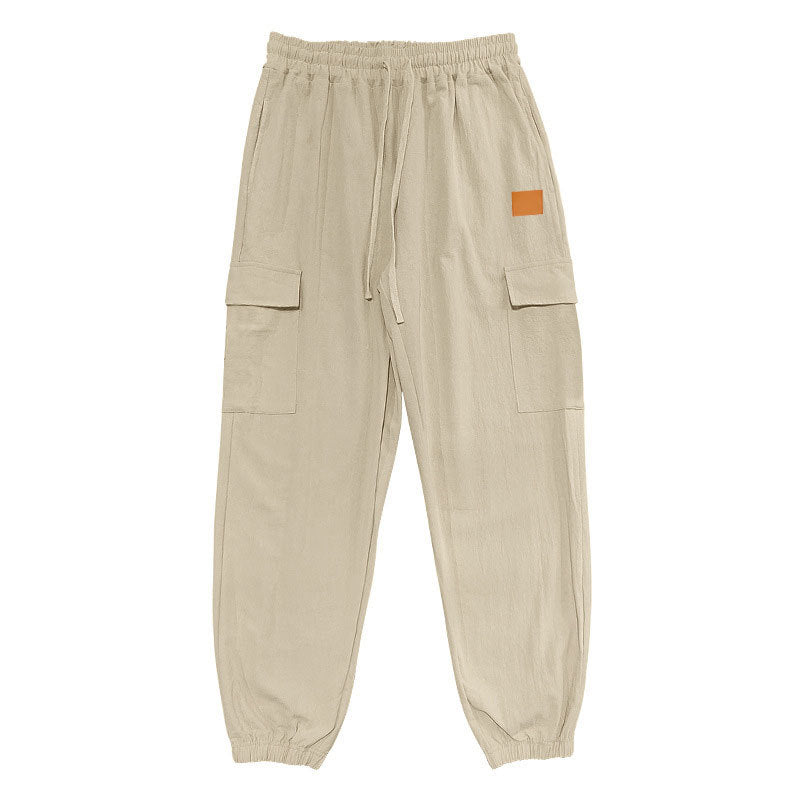 Herren Cargo-Hose mit elastischem Bund und praktischen Taschen Echoarchiv
