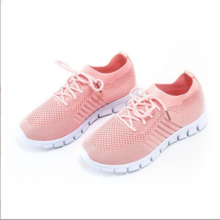 Damen  leichtes gestricktes Sneaker Slipper mit sockenähnlichem Schaft und flexibler Laufsohle Echo Archiv
