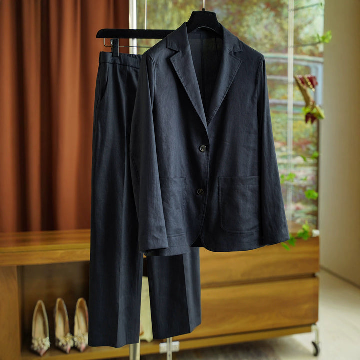Damen Elegantes und lässiges Anzugset Echoarchiv