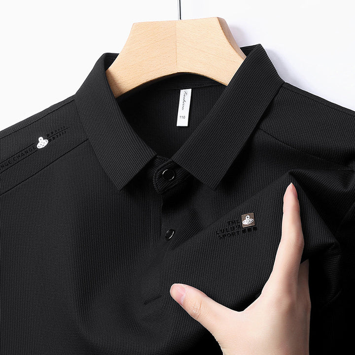 Herren Poloshirt mit innovativer Struktur und atmungsaktiven Eigenschaften Echoarchiv