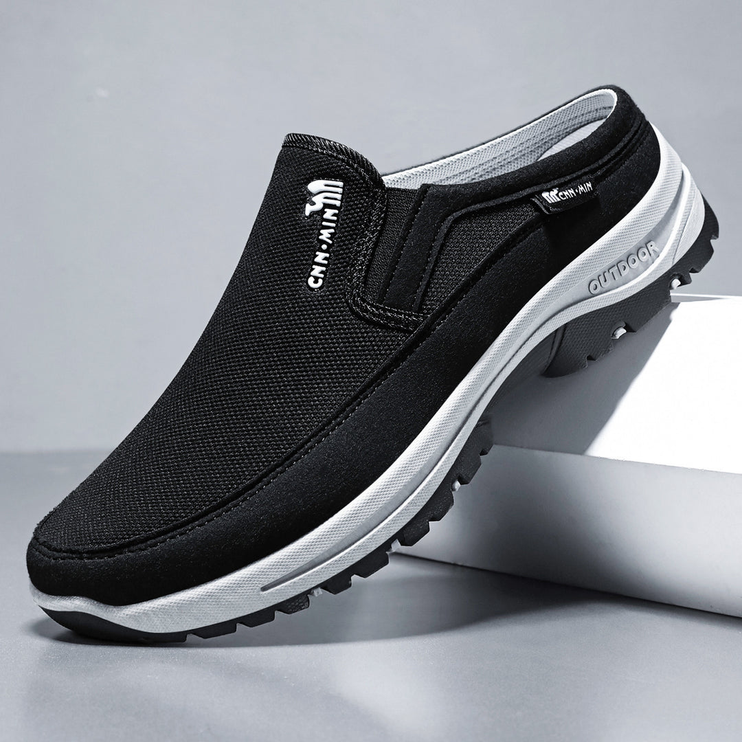 Herren nan atmungsaktiver Outdoor Clog-Slipper mit Memory-Fußbett Echo Archiv