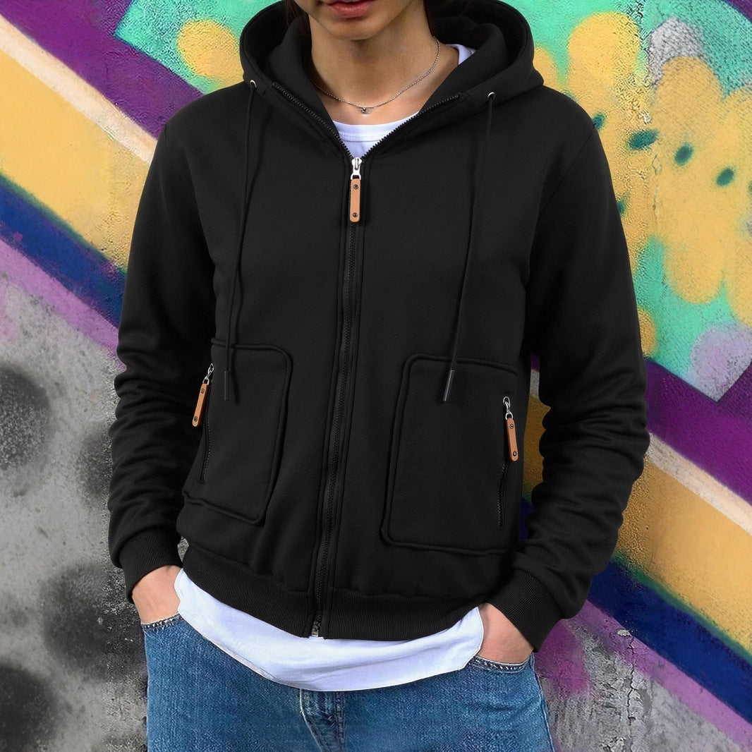 Herren Sportliche Fleecejacke Echo Archiv