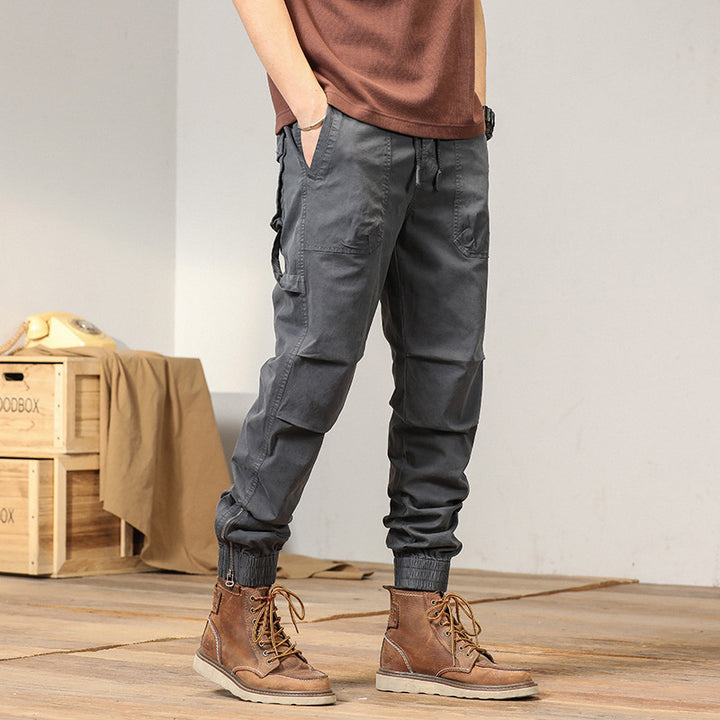 Herren Cargohose mit elastischem Bund und praktischen Mehrzwecktaschen Echoarchiv