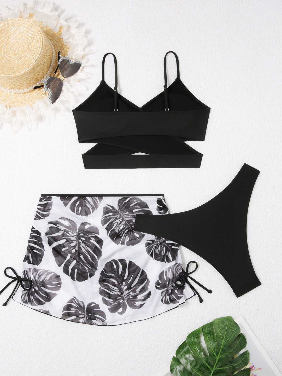 Damen Triangel-Bikini mit elegantem Wickelrock Echo Archiv