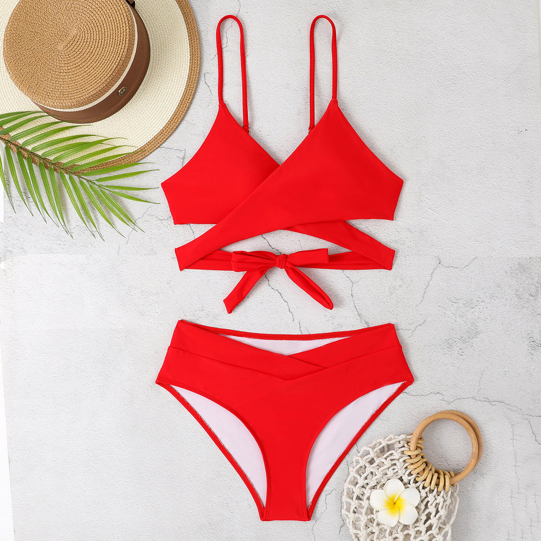 Damen Cut-Out Bikini-Set mit stilvollem Design Echo Archiv