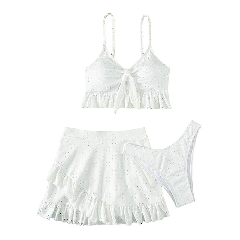 Damen Crop-Top und Rock Set Echo Archiv