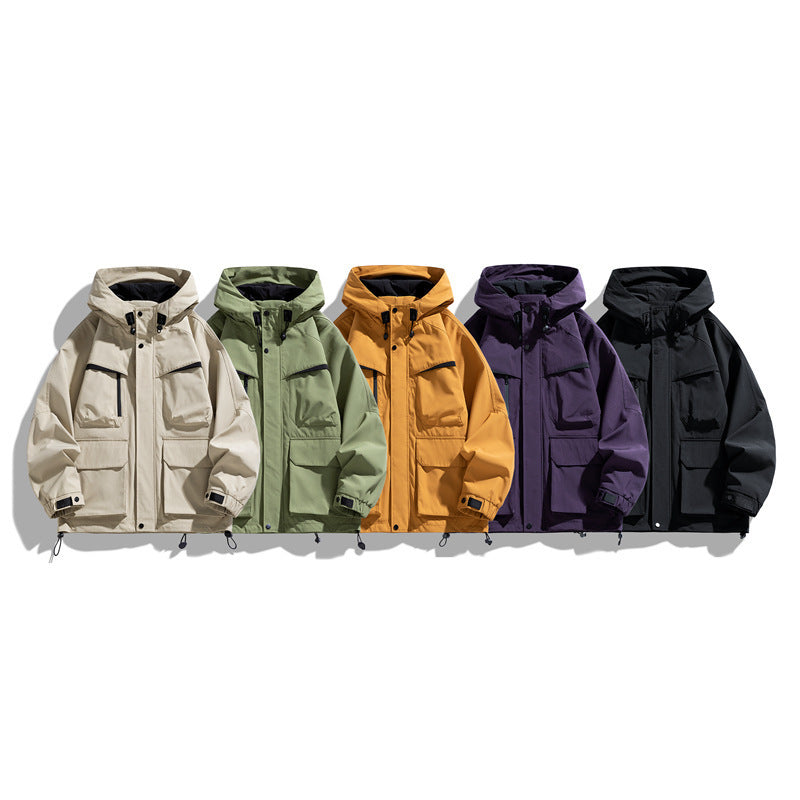 Herren Funktionsjacke mit vielseitigen Taschen Echo Archiv