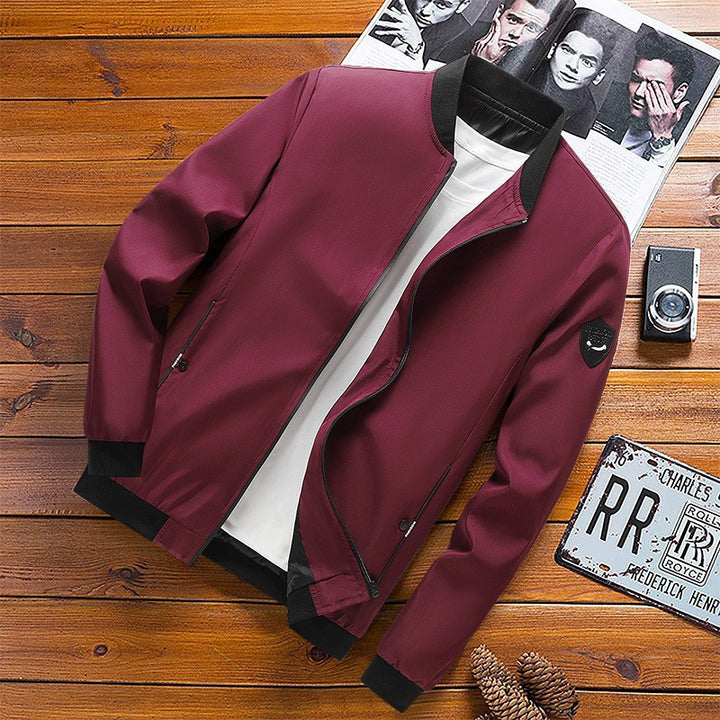 Herren Sportliche Bomberjacke Echo Archiv