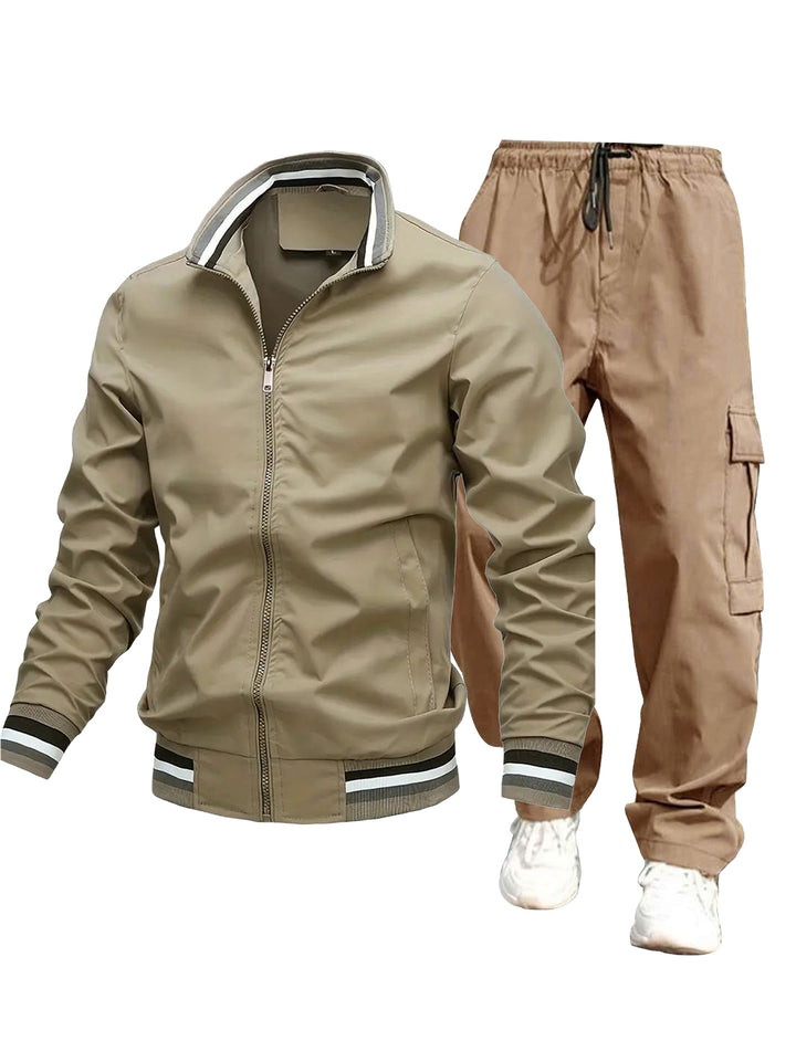 Herren Sportliche Jacke und Cargo-Hosen Echo Archiv