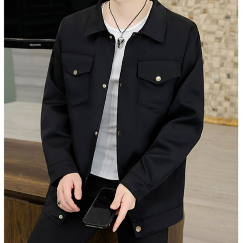 Herren leichtgewichtige Utility-Jacke mit praktischen Taschen Echoarchiv
