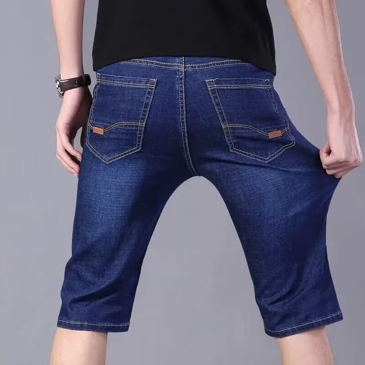 Herren lässige Denim-Shorts im modernen Schnitt mit praktischen Taschen Echoarchiv