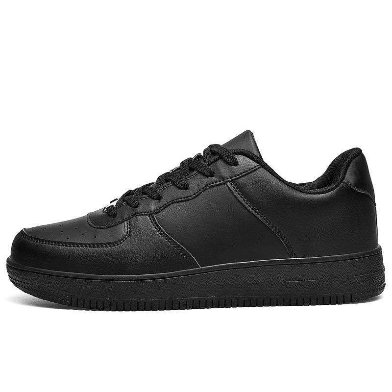 Herren Minimalistischer Low-Top Freizeitleder-Sneaker mit gepolstertem Knöchelkragen und rutschfester Profilsohle – Norré