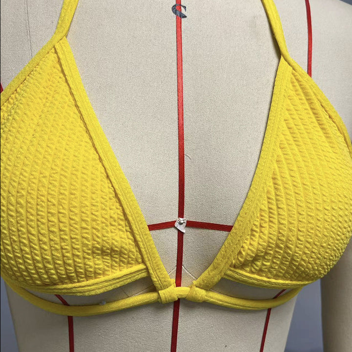 Damen Triangel-Bikini mit modischem Wickelrock Echo Archiv