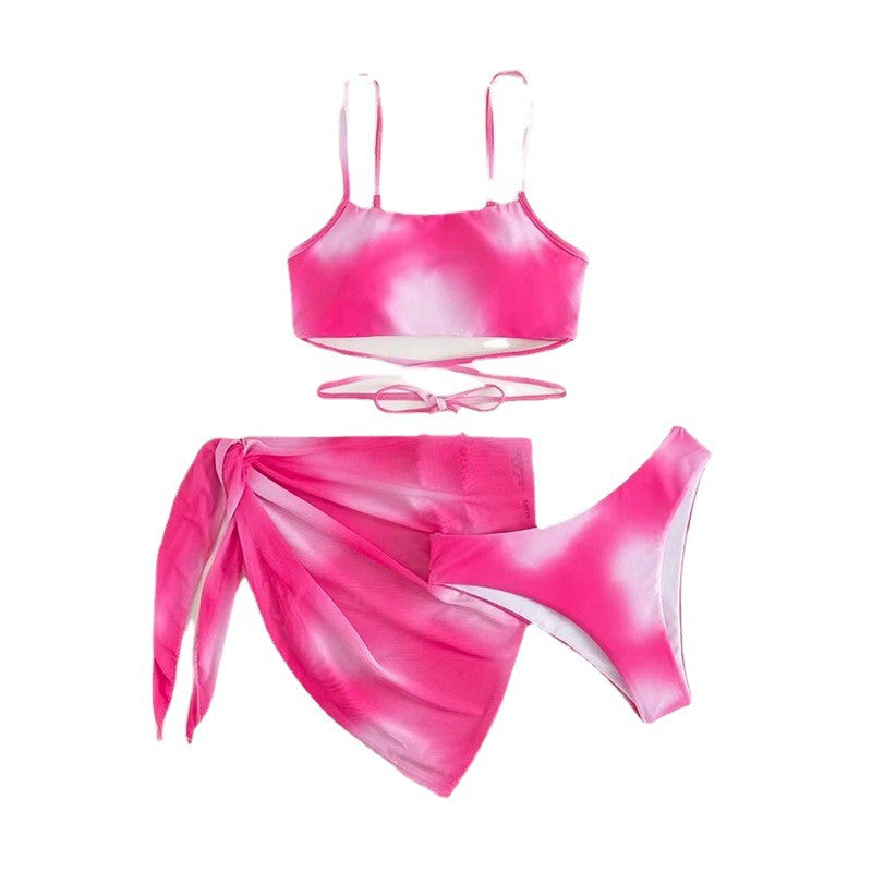 Damen Badeoutfit mit überkreuzten Trägern Echo Archiv