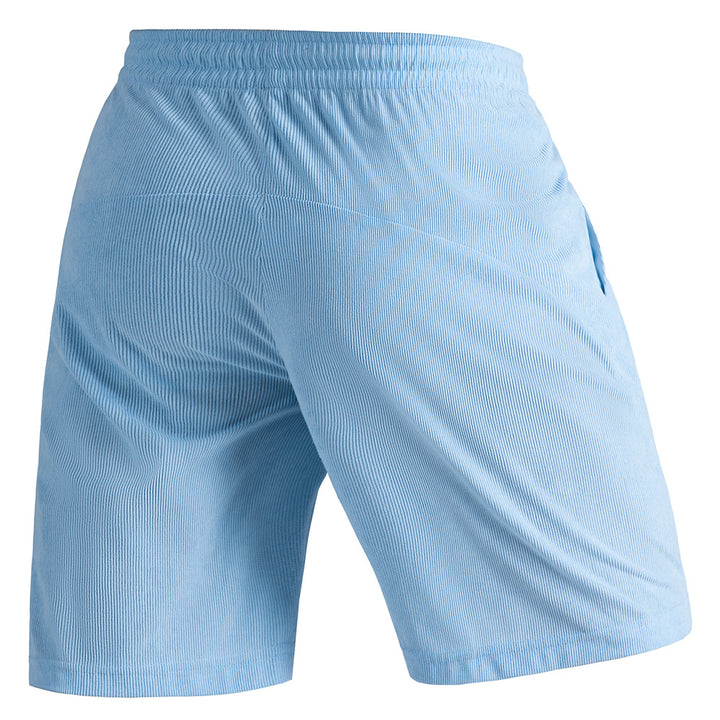 Herren leichte Cord-Shorts mit elastischem Bund und verstellbarem Kordelzug Echoarchiv