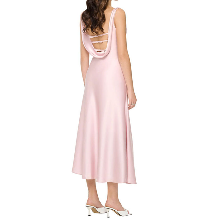 Damen Elegantes Maxikleid mit Cowl-Ausschnitt Echo Archiv