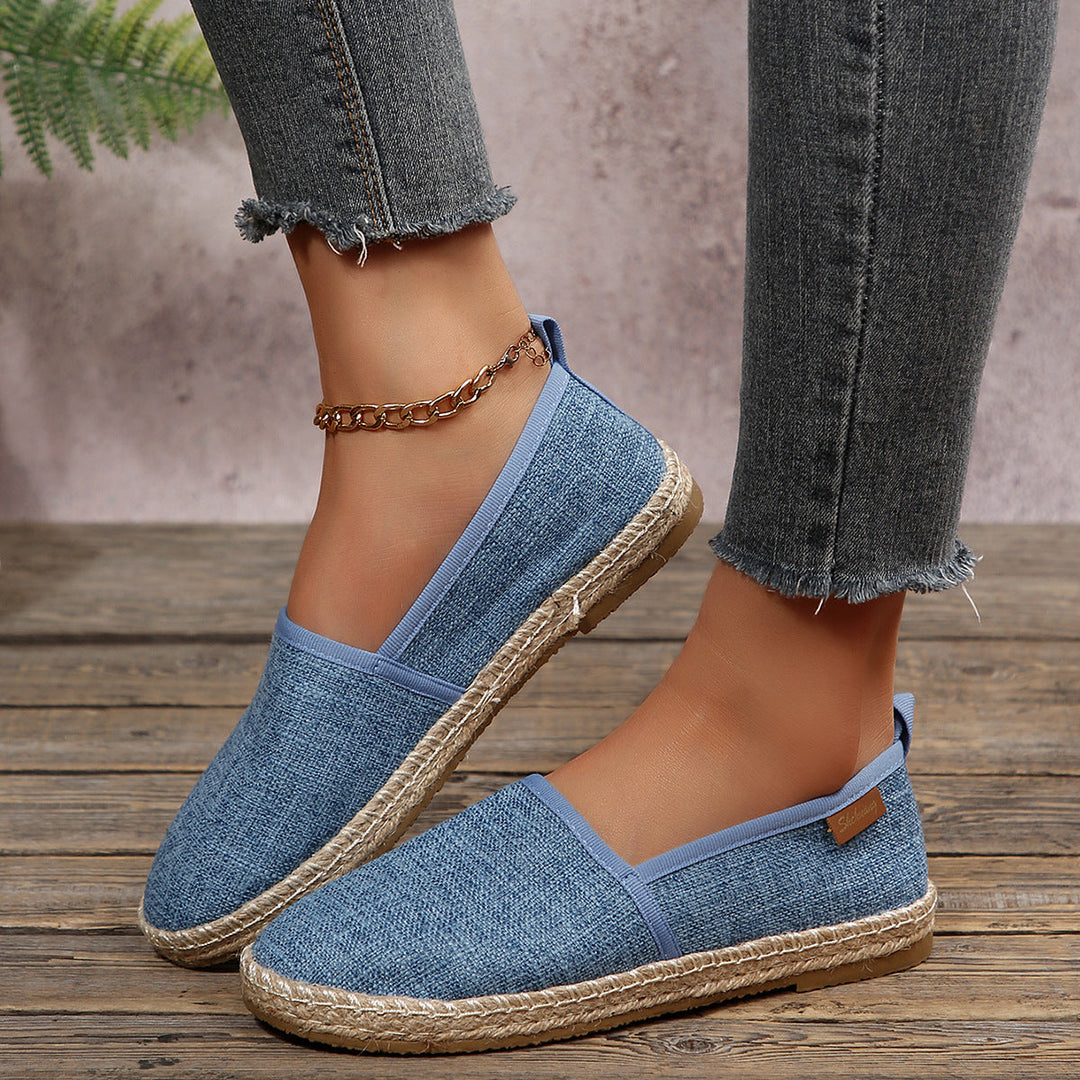 Damen Espadrilles mit rutschfester Sohle und anatomischem Fußbett – Lioré