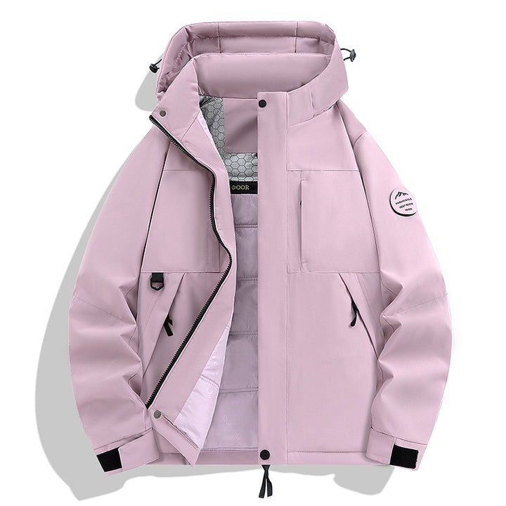 Herren Wasserdichte und atmungsaktive Softshell-Outdoorjacke Echoarchiv