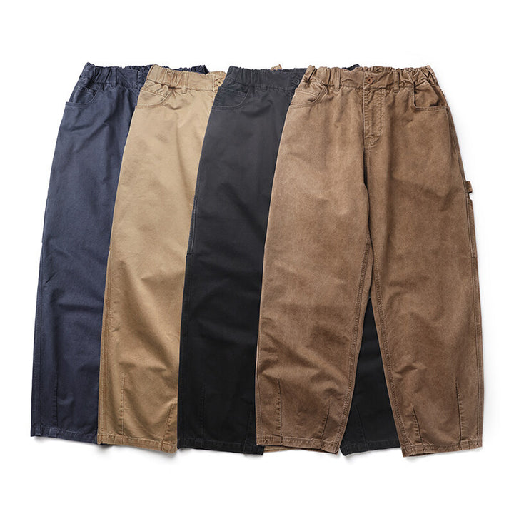 Herren Weite Utility-Cargo-Hose im Baggy-Fit mit großen aufgesetzten Taschen und verstärkten Kniepartien Echo Archiv