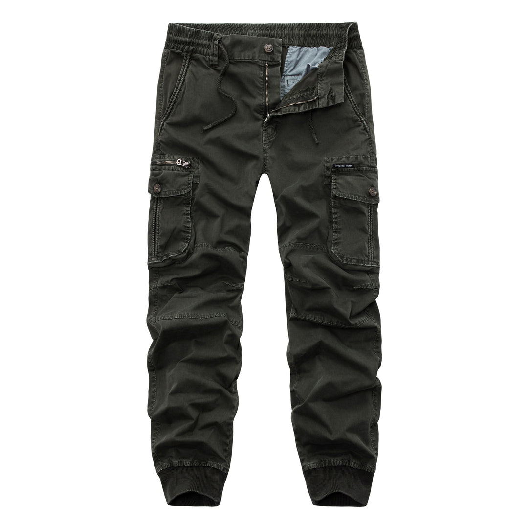 Herren Cargohose mit mehreren praktischen Taschen und elastischem Bund Echoarchiv