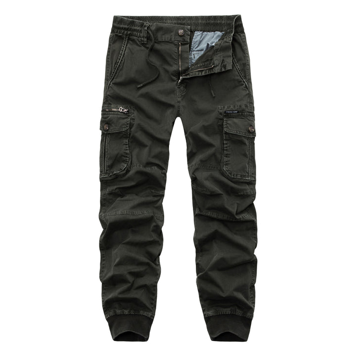Herren Cargohose mit mehreren praktischen Taschen und elastischem Bund Echoarchiv