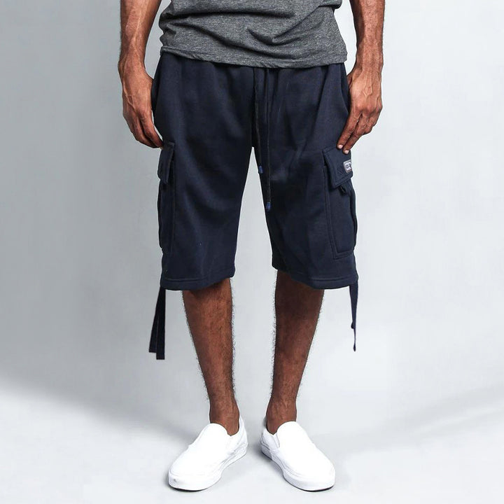 Herren modische Cargo-Shorts mit praktischen Taschen und verstellbarem Kordelzug Echoarchiv