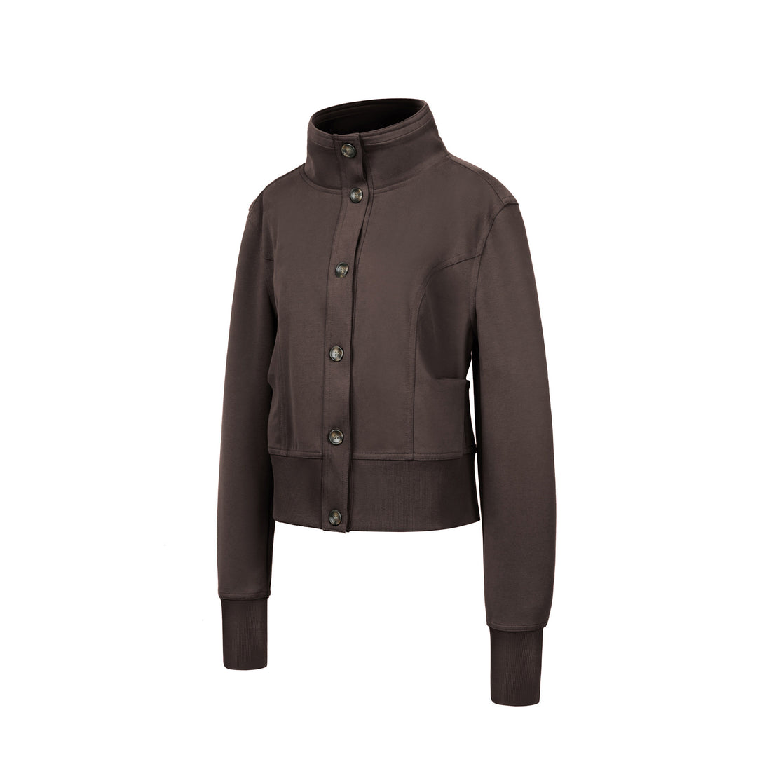 Damen Modische Steppjacke mit hohem Kragen Echoarchiv