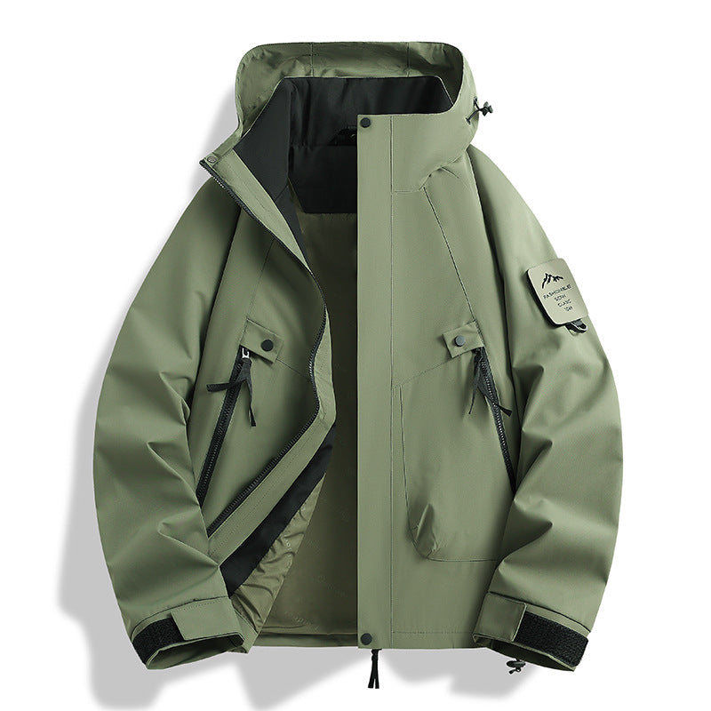 Herren Wetterfeste Outdoor-Jacke Echo Archiv 1787710575