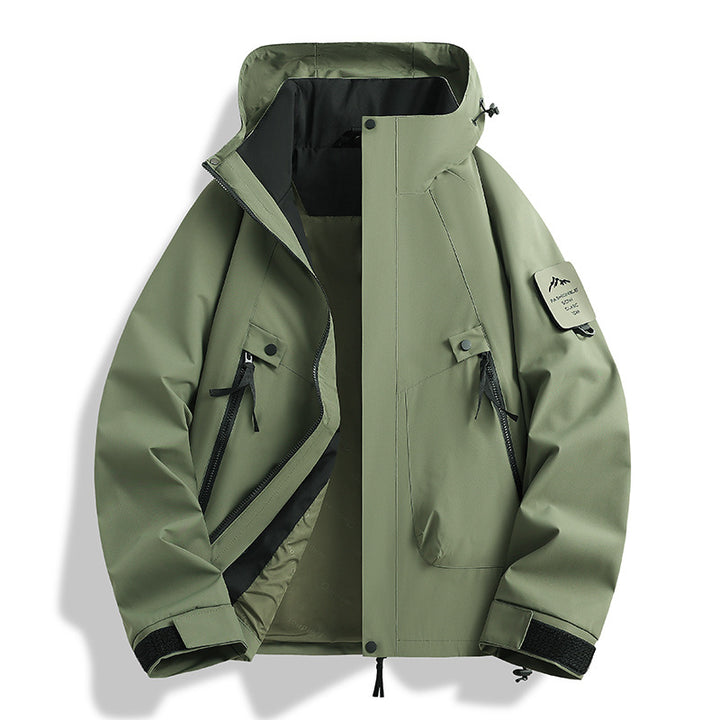 Herren Wetterfeste Outdoor-Jacke Echo Archiv 1787710575
