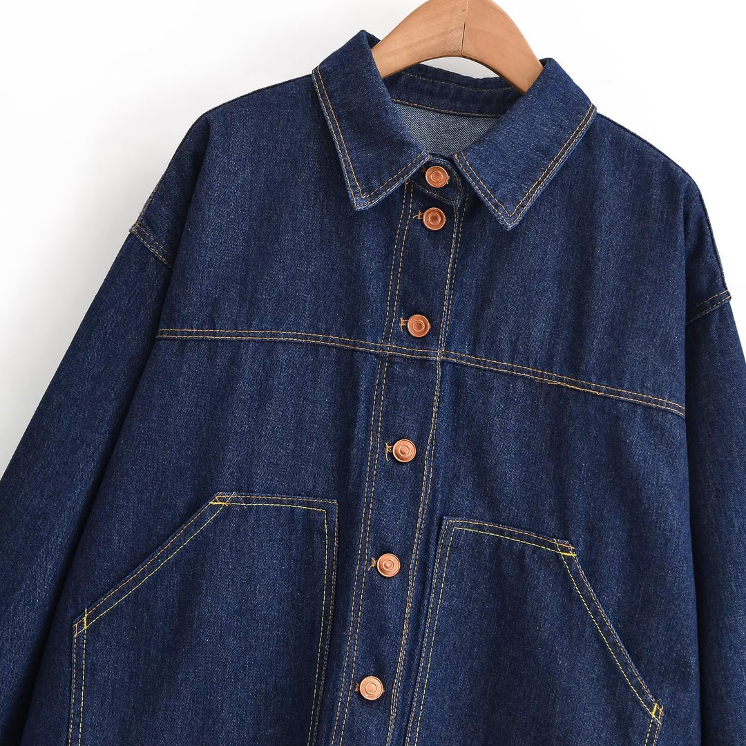 Damen Oversize-Denimjacke im Worker‑Look Echo Archiv