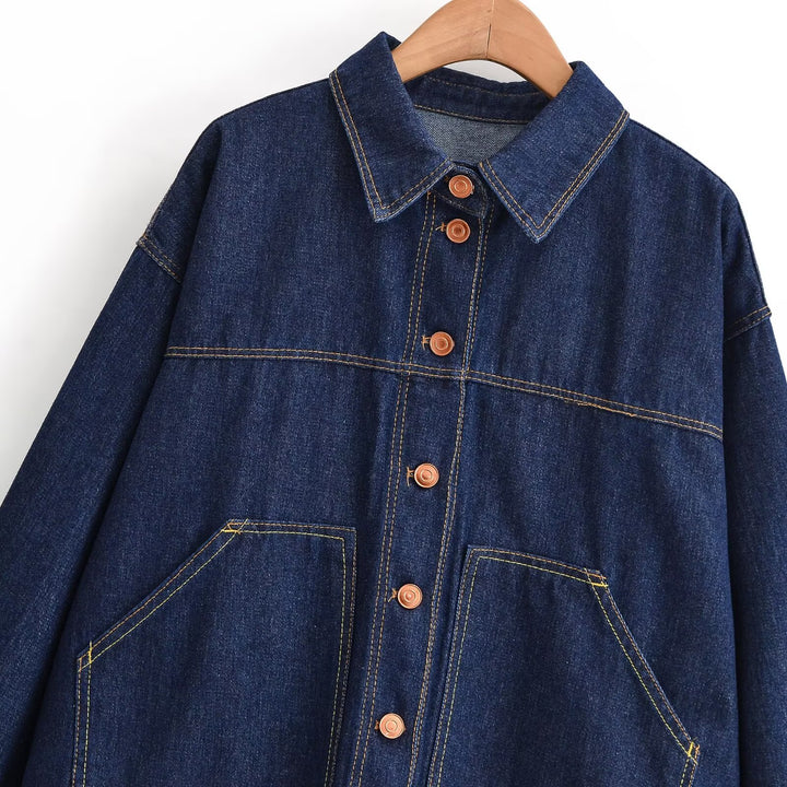 Damen Oversize-Denimjacke im Worker‑Look Echo Archiv
