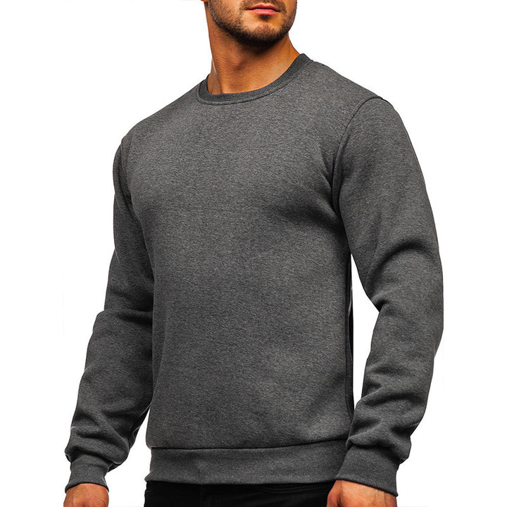 Herren Sweatshirt mit klassischem Rundhalsausschnitt und hochwertiger Baumwollmischung Echoarchiv