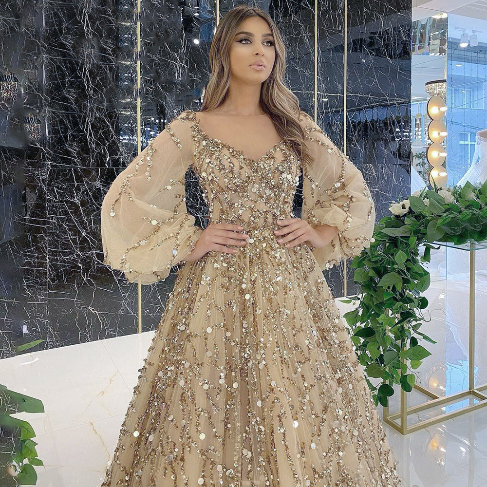 Echoarchiv | Socialite Aura Königin Langes Kleid