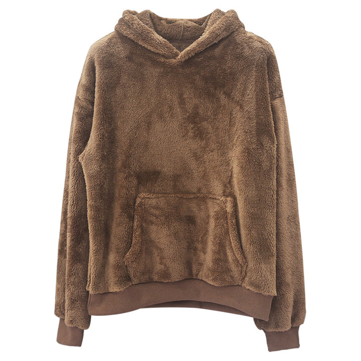 Herren kuscheliger Fleece-Hoodie Echoarchiv