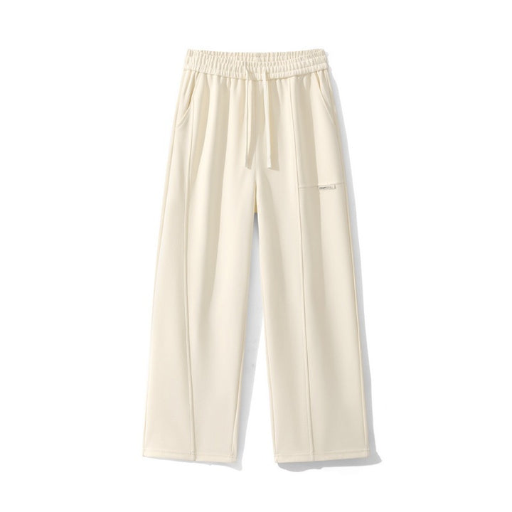 Damen Lounge-Hose mit weitem Bein, elastischem Bund & Seitentaschen Echoarchiv