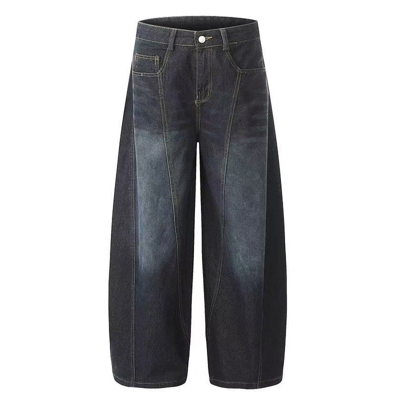 Damen Weitgeschnittene Denim-Hose Echo Archiv