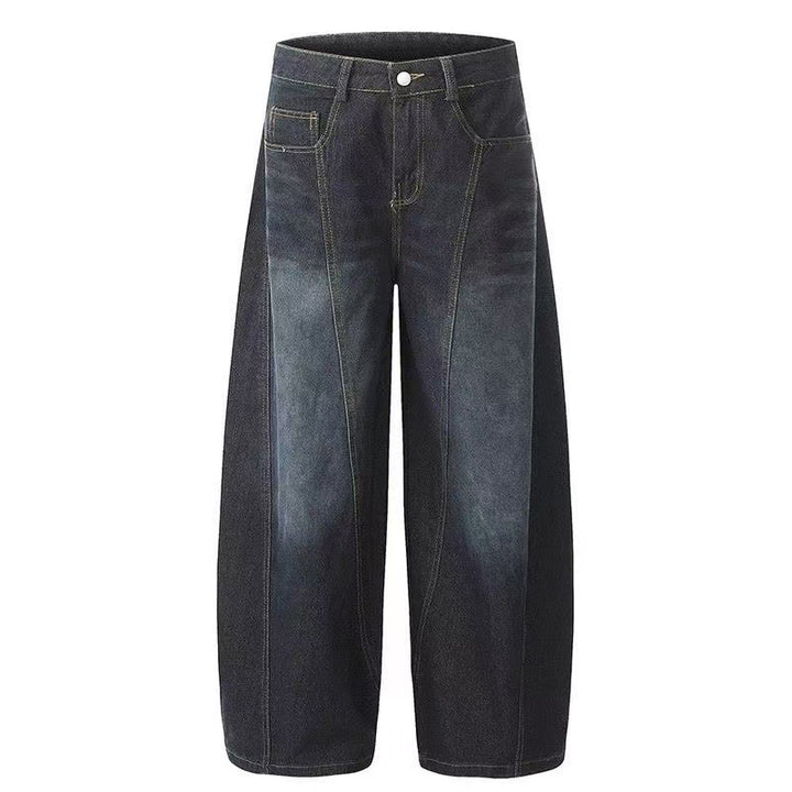 Damen Weitgeschnittene Denim-Hose Echo Archiv