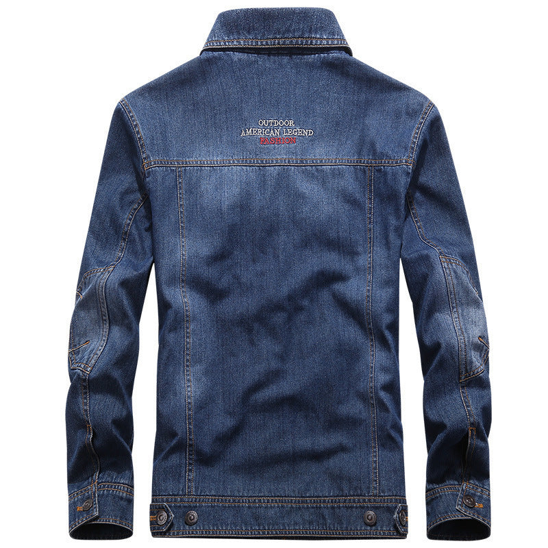 Herren Klassische Jeansjacke Echo Archiv