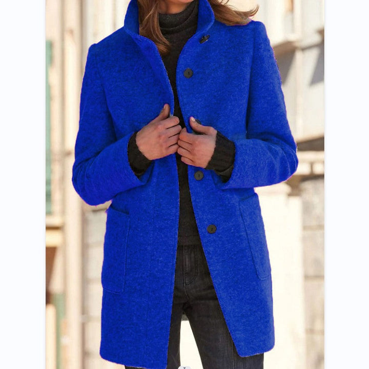 Echoarchiv | Stilvoller & Eleganter Button-Down-Mantel