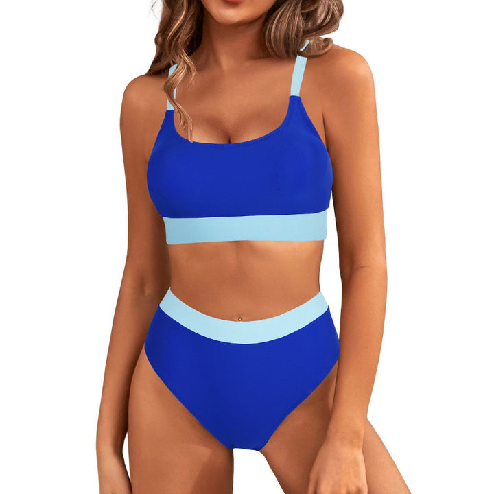 Damen Bikini-Set mit hohem Bund und sportlichem Schnitt Echo Archiv