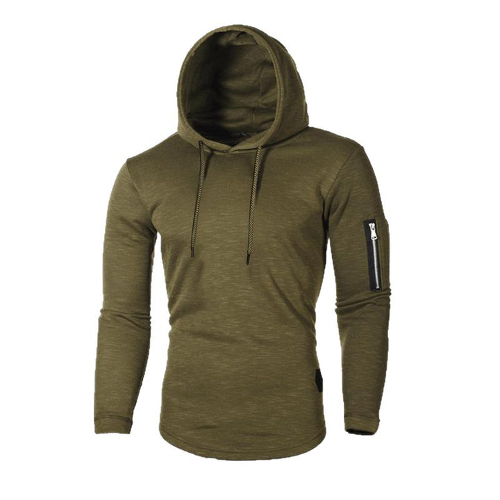 Herren Hoodie mit modernem Reißverschluss Echoarchiv