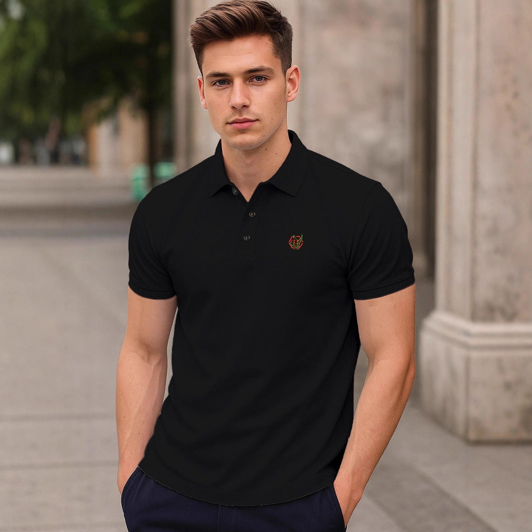 Herren Polohemd mit edlem Stitching und funktionalem Schnitt Echoarchiv