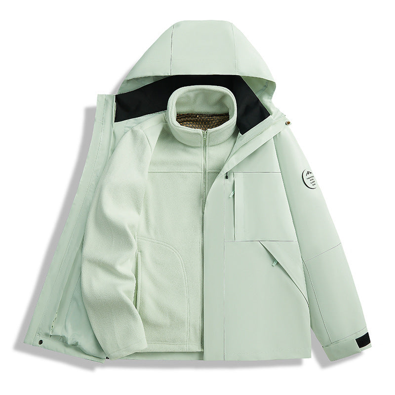Herren Wasserfeste Outdoorjacke Echo Archiv