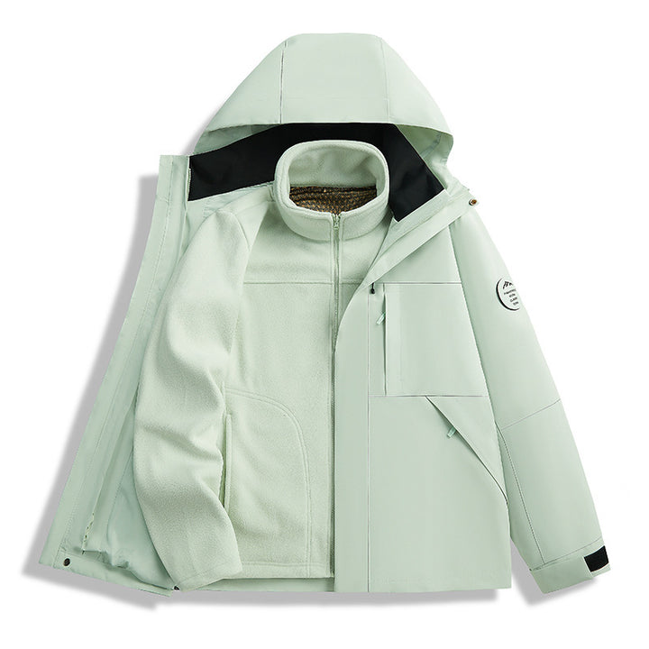 Herren Wasserfeste Outdoorjacke Echo Archiv