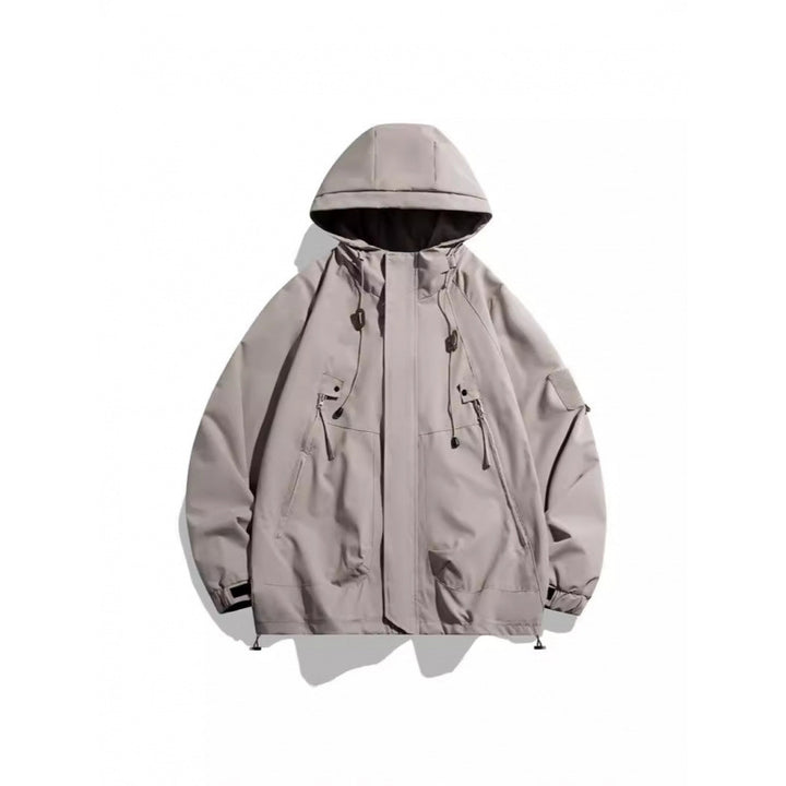 Herren Wasserabweisende Übergangsjacke mit Kapuze Echo Archiv
